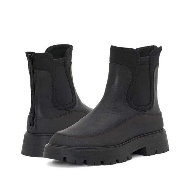 Lucky Brand Shoes - Lucky brand black Allehia Modern Lug sole Chelsea Boots Booties 8.5‎ 9.5 7.5 New
